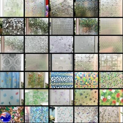 Static Cling Glueless Reusable Removable Privacy Frosted Decor Window Glass Film - image 1 of 4