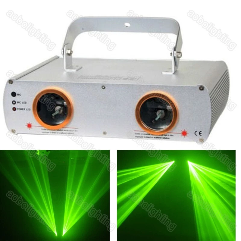 Dj laser light 2 Lens stage laser dj bar beam lazer light Disco Party night club - Image 1 of 4