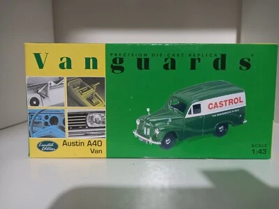 Corgi Vanguards VA 03015 Austin A40 Van Castrol Livery Brand New - Image 1 of 4