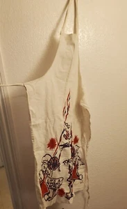 Vintage Toast-A-Bun Hot Dog "It's a Man's World" Apron - Collectible - Rare - Picture 1 of 9
