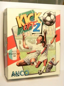 Kick Off 2 PLUS World Cup 90 Commodore Amiga, gioco retrò calcio calcio 1990 z6 - Foto 1 di 10