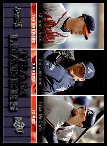 2009 Upper Deck #452 Chipper Jones / Jair Jurrjens / Brian McCann Atlanta Braves - Picture 1 of 2