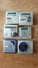 Lot Of 6 Minidisc Sony, Jvc, Sharp, Mz-R900,Mz-R700,Mz-R70,Sj -Mr220,Xm-Px3