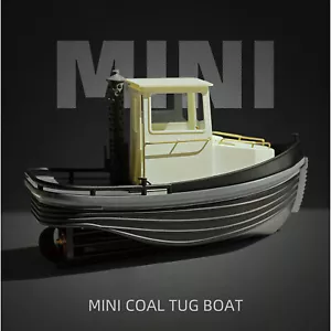 1:18 RC Boot Modellschiff 180mm 3D-Druck Schiffsmodell Bausatz DIY Mini TugBoat - Bild 1 von 14