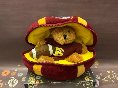Plushland Florida State Seminoles Football Bear Plush 7" Toy Zips EUC 2010 Cover