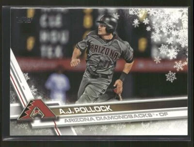 2017 Topps Holiday #HMW130 A.J. Pollock - Image 1 of 2