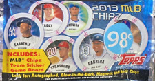 LOT OF 23!! 2013 TOPPS BASEBALL CHIPZ MAGNETIC PIECES SEALED PACKS!  SCA-142