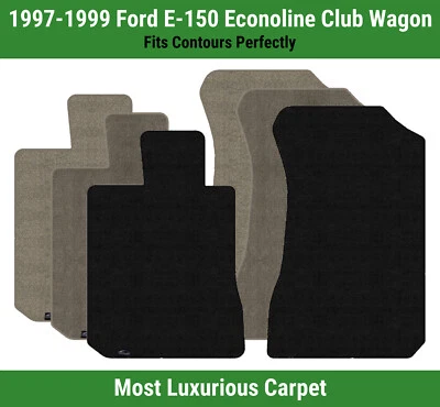 Alfombrillas de primera fila Lloyd Luxe para Ford E-150 Econoline Club Wagon 1997-1999  Foto 1 de 4