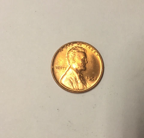 1952 P  lincoln cent BU FREE SHIPPING !!! Cover