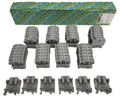 New Lot of 50 Phoenix Contact OTTA 6 Terminal Blocks D-32825 Blomberg 0790433 - Image 1 of 4