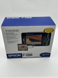 EPSON P-2000 Photo Fine Multimedia Storage Viewer with 3.8 Inch Display