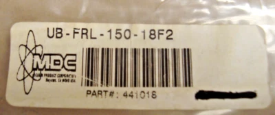 MDC 441018,UB-FRL-150-18F2,硬度管。 全新。 — 第 1/4 张图片