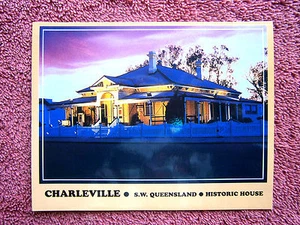 CHARLEVILLE  HISTORIC HOUSE   SOUTH  WEST   QUEENSLAND  VIEW  FOLDER - Bild 1 von 3