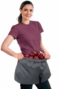 Garden Half Apron - Big Harvest Pouch, Water-Resistant - Orchard, Gardening, Pro - Picture 1 of 6