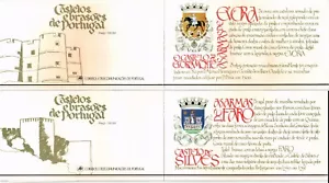 Portugal 1987 Yvert C 1685/86 Castles and Shields MNH VF - Picture 1 of 2