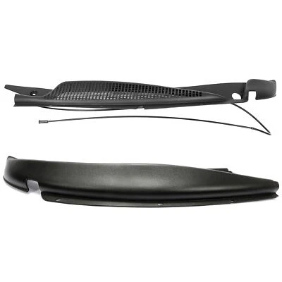 Cubierta de ventilación del capó del limpiaparabrisas 2 piezas para Chevy Express/GMC Savana 1996-2017 Foto 1 de 4