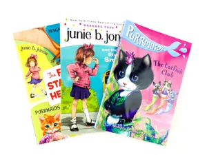 Girl's Junie B Jones, Magic Tree House, A to Z Mystery & Purrmaids Book Bundle - Bild 1 von 12
