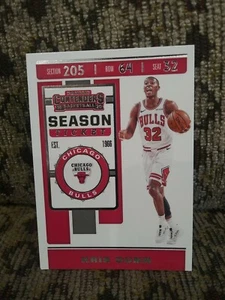 2019-20 Panini Contenders..Kris Dunn #63...Season Ticket...Chicago Bulls - Picture 1 of 1