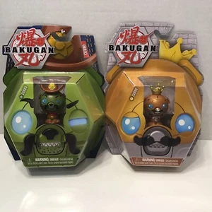 New Spin Master Bakugan Rising Party Sheriff And King Cubbo 2 Lot Figures - Picture 1 of 5