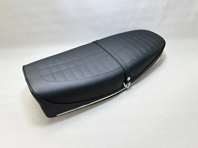 Sillín de asiento Honda CB500 Four K1-K2 CB500K 1972-1973 CB550K 1974-1976 negro Foto 1 de 4
