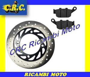 DISCO FRENO POSTERIORE+PASTIGLIE HONDA TRANSALP 600 1991 1992 1993 . '780' - Imagen 1 de 1