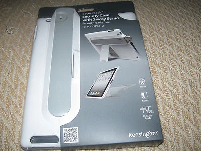 Kensington SecureBack Security Case for iPad 2 w/2-Way Stand & Click Safe  - Image 1 of 2