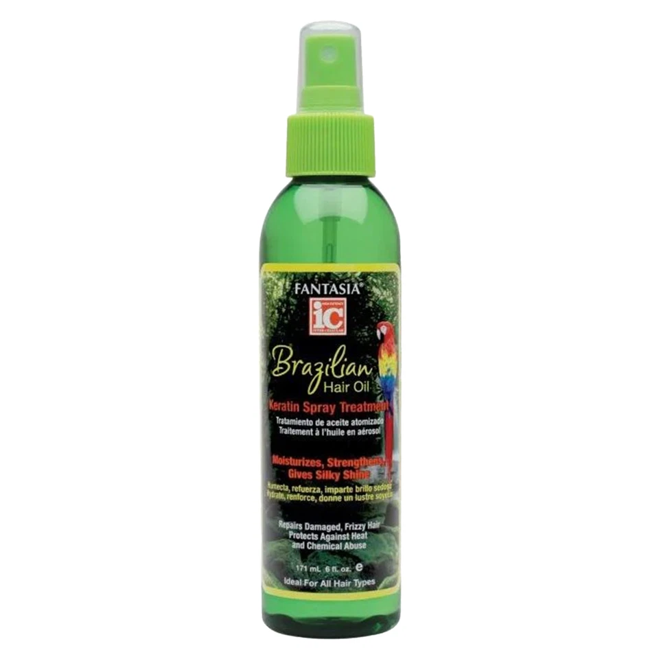 Fantasia IC Brazilian Hair Oil  Keratin Spray Shine & Style Treatment 6 oz - 1PK - Image 1 of 1