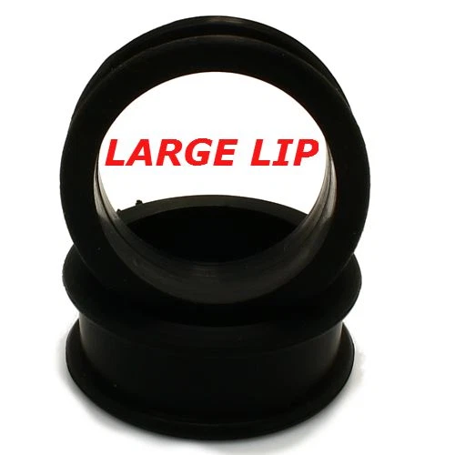 PAR-GRANDES LLAMARADAS SUAVES Silicona Orejeras-Medidores de Oreja-Tapones Suaves para los Oídos-Túneles para las Orejas Foto 1 de 4