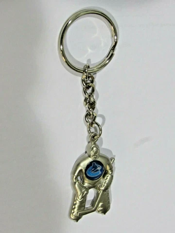 NHL Vancouver Canucks Hockey Player Key Chain Logo on Chest Cover
