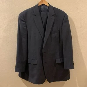 Ralph by Ralph Lauren Men’s 2 Piece Suit Jacket 50L Pants 43x30 Black - Picture 1 of 10