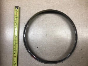 8" Chrome Classic Car Motorcycle Headlight Rims Vintage (with Fixing Holes) (1) - Picture 1 of 8