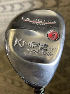Клюшка для гольфа для правой руки LA JOLLA Mid НОЖ 17 ГРАДУСОВ 3 Fairway WOOD FLEX ГРАФИТ - Изображение 1 из 4