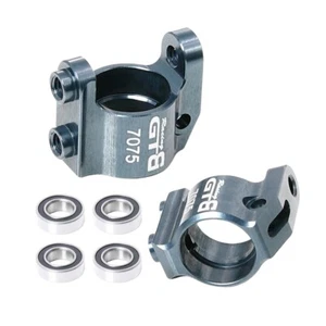 Mozzo verticale anteriore posteriore alluminio CNC 7075 per 1/10 RC auto Mugen MTC2 MTC2R parte - Foto 1 di 1