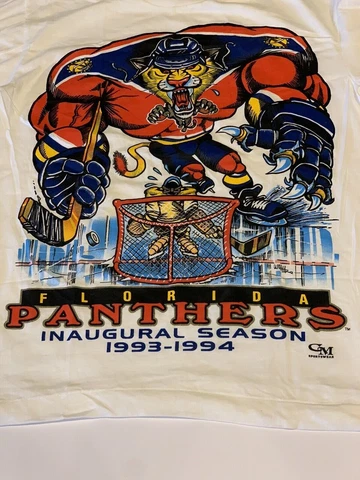 Florida Panthers Inaugural Season HOCKEY 1993 1994 T-Shirt Gift For Fans Cover