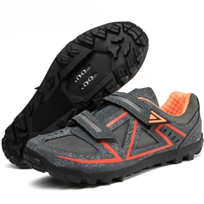 Zapatos de ciclismo para hombre Bicicleta de montaña Carretera Autobloqueantes Zapatos de carreras Talla grande Foto 1 de 4