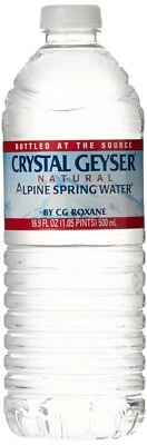 Crystal Geyser Natural Alpine Spring Water, 16,9 fl oz Foto 1 de 4