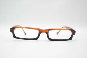 Vintage L.A. Eyeworks Wade 943 Braun Schwarz Eckig Brille Brillengestell NOS - Bild 1 von 6