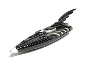 VTG 1995 HASBRO SPEED BOAT DC COMICS BLACK TOY - Picture 1 of 8