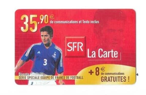 SFR Telekarte - Equipe de France - Bixente Lizarazu - 35,90 € + 8,00 € - Bild 1 von 2