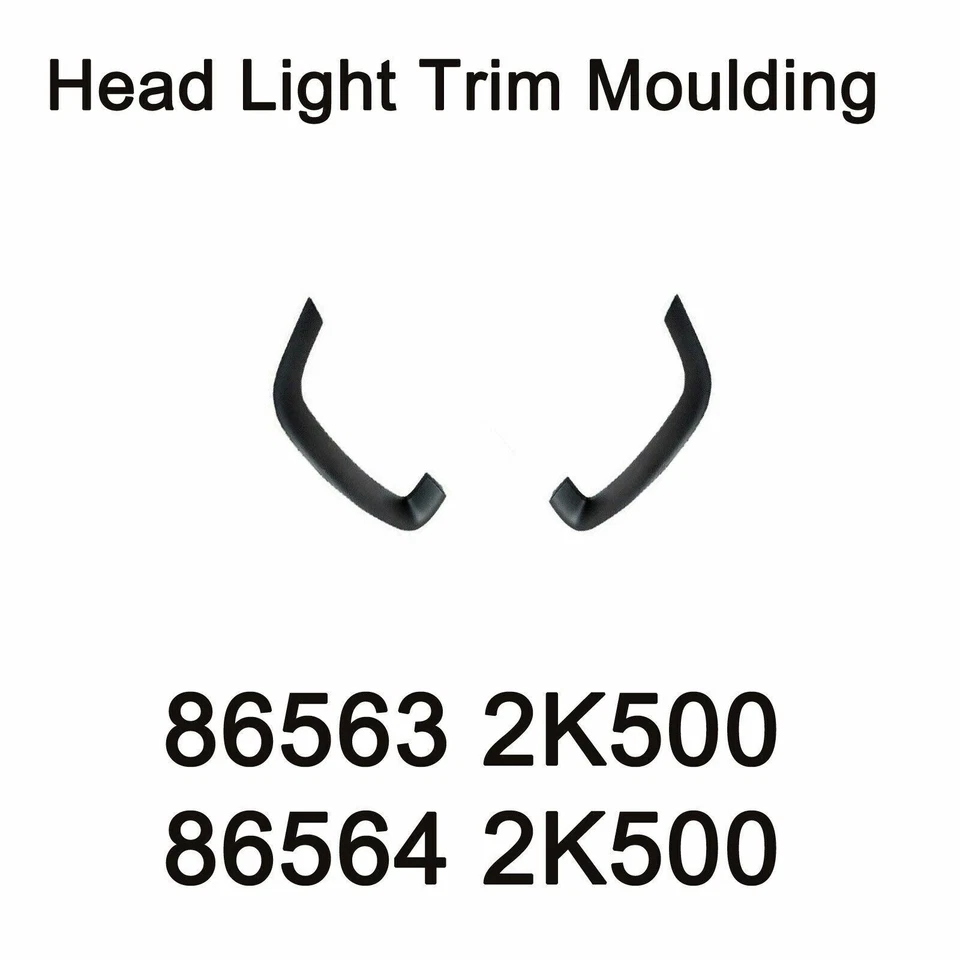 Nuevo moldura de luz delantera OEM 865632K500, 865642K500 para Kia Soul 12-13 Foto 1 de 1