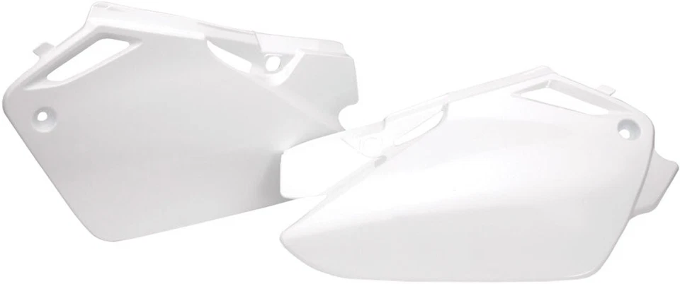 Fundas laterales izquierda derecha honda cr85 cr 85 2003-2007 panel blanco 15903906 Foto 1 de 1