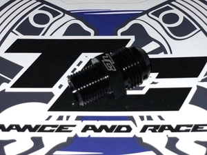 1/2” NPT -12 AN Fitting To Suit Fuel System Oil System An Fittings Black - Foto 1 di 1