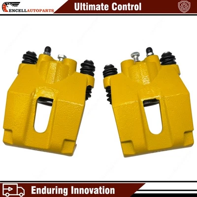 Rear Brake Calipers w/ Bracket Pair For Ford F-150 2004 2005 2006 2007-2010 2011 Foto 1 de 4