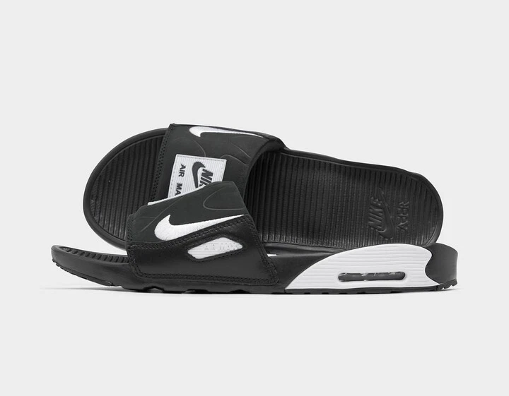 Nike Air Max 90 Slide Para Mujer Talla 10 - Zapatillas Informales Cómodas Sandalias Sin Cordones Foto 1 de 4