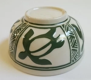 Vintage Lee of Hawaii Keramik Sgrafitto Schale Schildkröte Honu - Bild 1 von 7