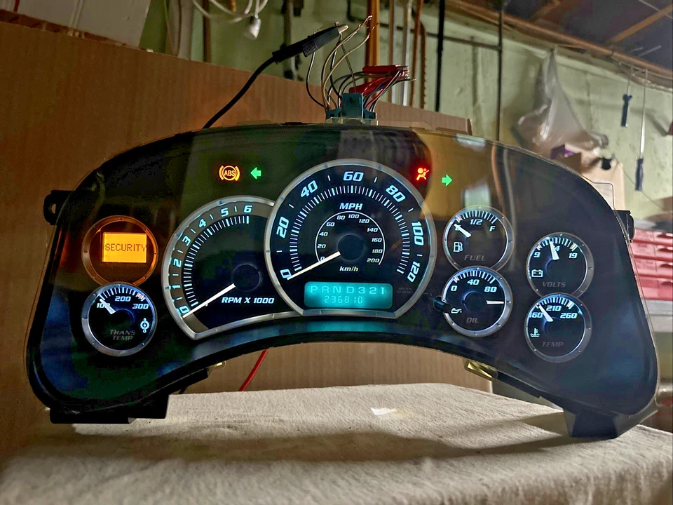 Cadillac Escalade GMC Chevy 2002 cuadro de instrumentos unidad de montaje OEM 236 K Foto 1 de 4