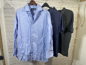 Paquete de 3 camisas Ralph Lauren para hombre GRANDES 2 polos + Buttondown, envío gratuito - Imagen 1 de 23