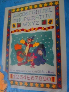 Winnie the Pooh: Snowy Day Sampler gezähltes Kreuzstich-Set #113219 (Disney) - Bild 1 von 3