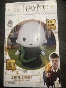 Lord Voldemort 4,5 Fuß aufblasbar luftgeblasen Gemmy Halloween Harry Potter Dekor - Bild 1 von 6