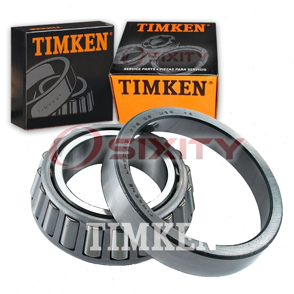 Комплект подшипников заднего правого дифференциала Timken для Audi Coupe Quattro iq 1990-1991 годов выпуска - Изображение 1 из 4